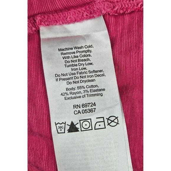 Columbia Pink Heathered Long Sleeve Top Women's L Casual Comfort Athleisure - Picture 8 of 8